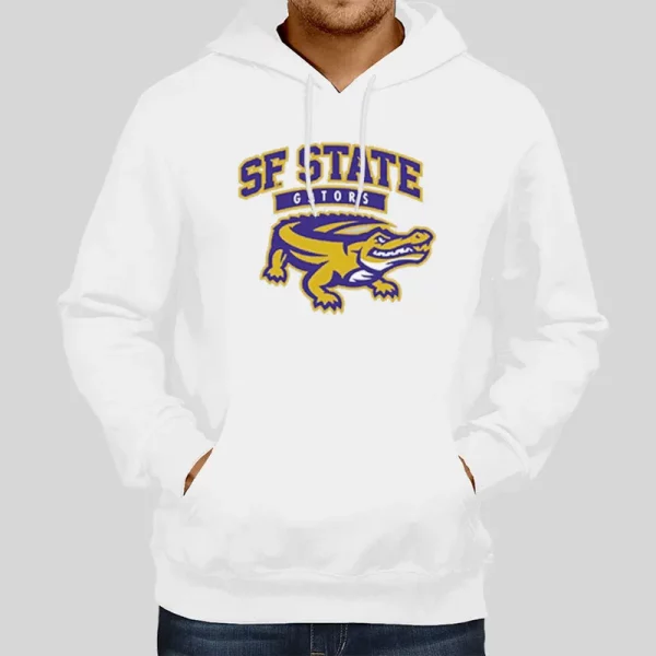 Vintage Sfsu College Gators Sf State Hoodie