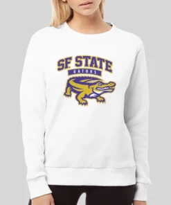 Vintage Sfsu College Gators Sf State Hoodie 4