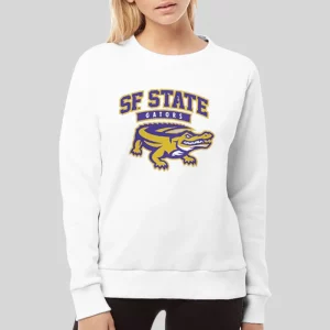 Vintage Sfsu College Gators Sf State Hoodie 4