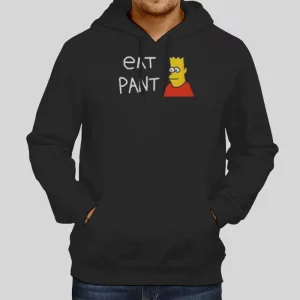 Vintage Simpson Eat Pant Hoodie