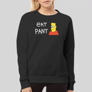 Vintage Simpson Eat Pant Hoodie 3