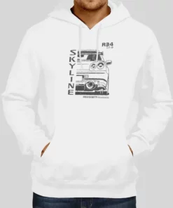 Vintage Skyline Gtr Hoodie 1