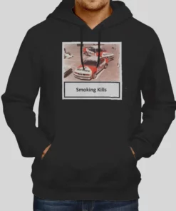 Vintage Smoking Kills Marlboro Hoodie 1