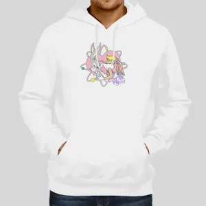 Vintage Space Jam Bugs Bunny And Lola Hoodie 1