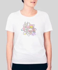 Vintage Space Jam Bugs Bunny And Lola Hoodie 1 Vintage Space Jam Bugs Bunny And Lola Hoodie 2