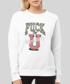Vintage Streetwear Fuck U University Hoodie 4