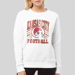 Vintage Style Kansas City Football Hoodie 2