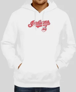 Vintage Team Cleveland Indians Hoodie 1