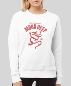 Vintage The Infamous Dragon Mobb Deep Hoodie 3