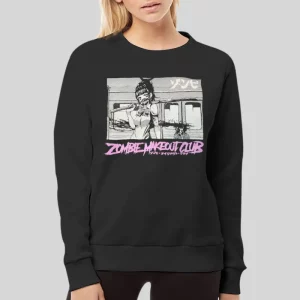 Vintage Train Slice Zombie Makeout Club Hoodie 4