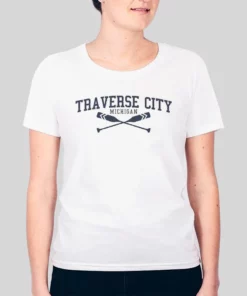 Vintage Traverse City Michigan Hoodie 4