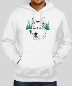 Vintage Wolf the Oa Wolf Hoodie 1