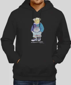 Vtg Funk Bear By Interbreed Hoodie 1