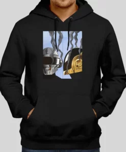 World Human Deux Daft Punk Hoodie 1