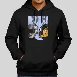 World Human Deux Daft Punk Hoodie