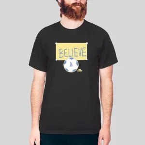 Yellow Sign Ted Lasso Believe Hoodie 4