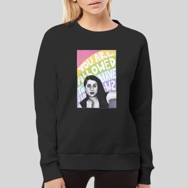 You Are Allowed To Have Flaws Lilly Singh Merch Hoodie