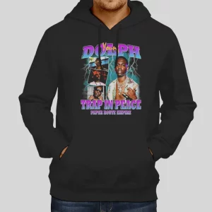 Young Dolph Trap In Peace Paper Route Empire Hoodie