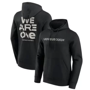 UEFA Euro 2024 United By Football Graphic Hoodie