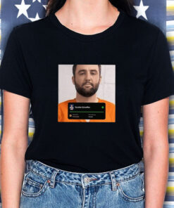 1 Arrest Funny Scottie Scheffler MugShot T Shirt 1