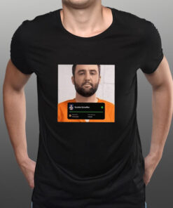 1 Arrest Funny Scottie Scheffler MugShot T Shirt 2