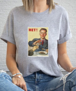 1954 Soviet Anti alcohol Nyet T Shirt 1
