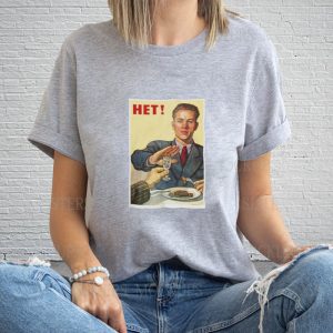 1954 Soviet Anti alcohol Nyet T Shirt 1