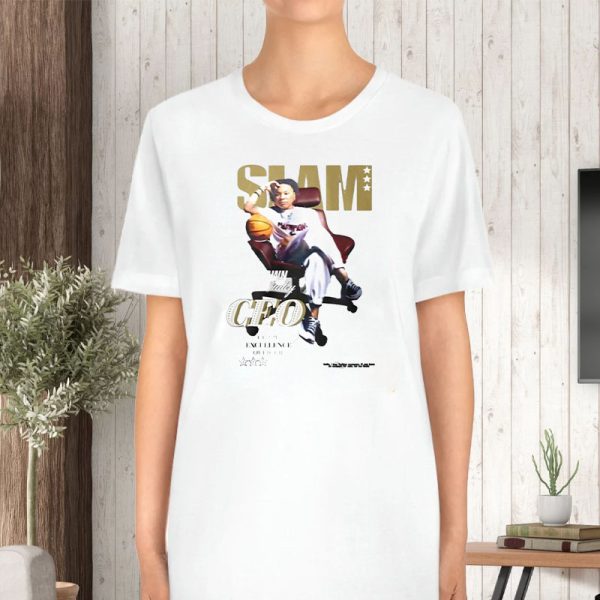 A’ja Wilson Dawn Staley’s SLAM Ceo Chief Excellence Officer T-Shirt