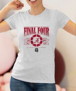 ALABAMA MENS BASKETBALL 2024 FINAL FOUR T SHIRT 1