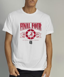 ALABAMA MENS BASKETBALL 2024 FINAL FOUR T SHIRT 2