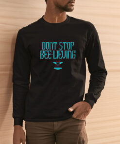 ARIZONA BASEBALL DONT STOP BEE LIEVING T SHIRT 2