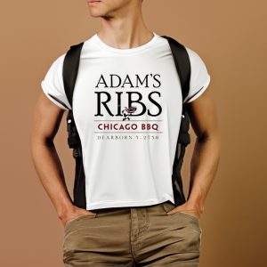 Adam’s Ribs Chicago Bbq T-Shirt