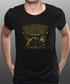 Allegheny Electric Company T-Shirt 1 Allegheny Electric Company T Shirt 2