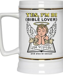Angel - Yes I'm Bi Bible Lover And Also Bi-Sexual Mugs 2 Angel Yes Im Bi Bible Lover And Also Bi Sexual Mugs 3