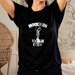 Anxious Youth Crew T Shirt 1