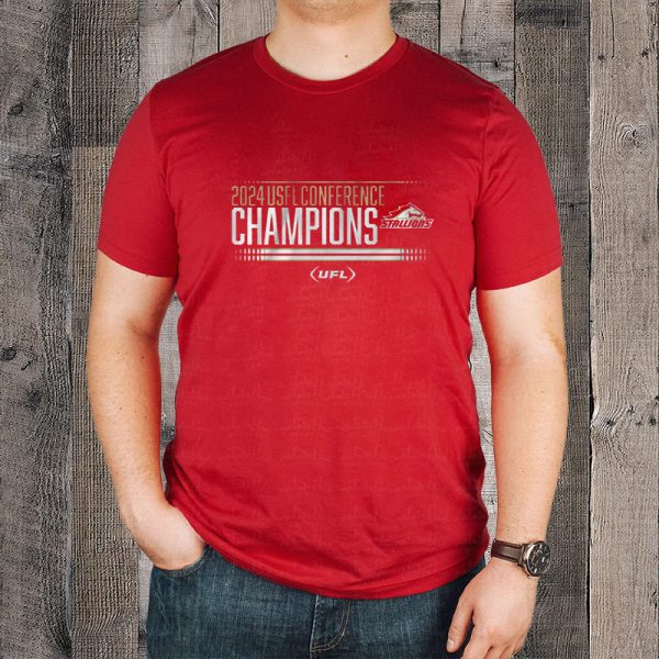 BIRMINGHAM STALLIONS USFL CONFERENCE CHAMPIONS T-SHIRT