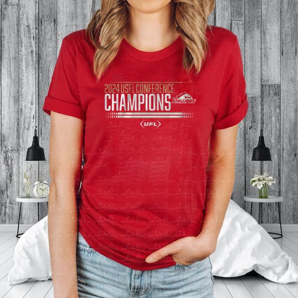 BIRMINGHAM STALLIONS USFL CONFERENCE CHAMPIONS T-SHIRT