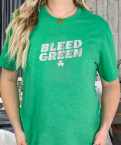 BOSTON BASKETBALL BLEED GREEN T-SHIRT 1 BOSTON BASKETBALL BLEED GREEN T SHIRT 2