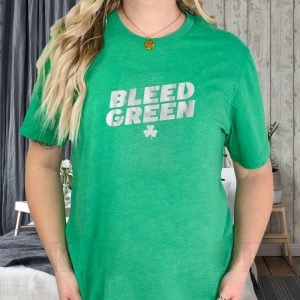 BOSTON BASKETBALL BLEED GREEN T SHIRT 2