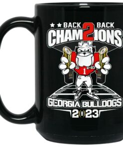 Back 2 Back Champion Georgia Bulldogs 2023 Mugs 1 Back 2 Back Champion Georgia Bulldogs 2023 Mugs 2