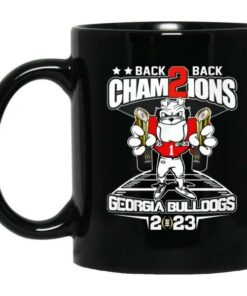 Back 2 Back Champion Georgia Bulldogs 2023 Mugs 2 Back 2 Back Champion Georgia Bulldogs 2023 Mugs 3