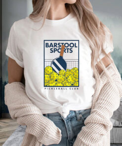 Barstool Pickleball Club T Shirt 1