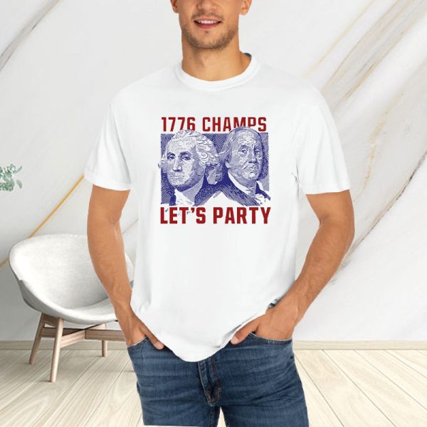 Barstool Sports LET’S PARTY USA T-SHIRT