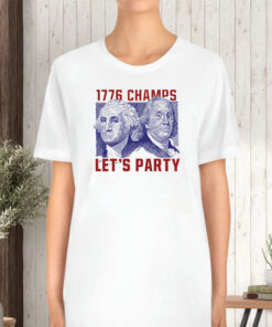 Barstool Sports LETS PARTY USA T SHIRT 2