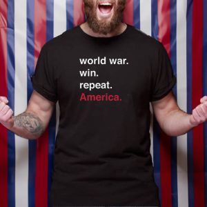 Barstool Sports WIN REPEAT USA T-SHIRT