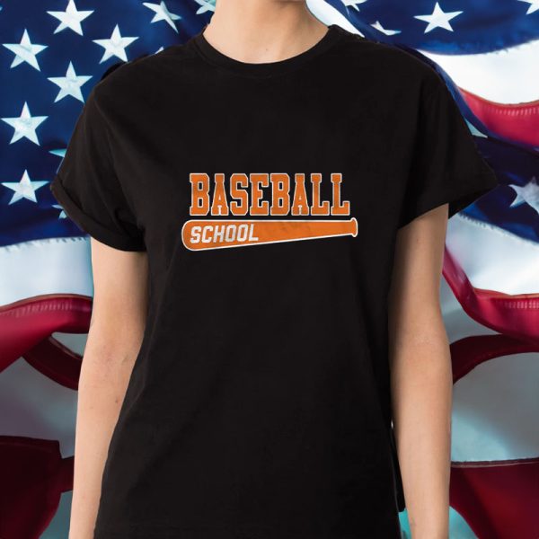 Barstool U BASEBALL SCHOOL OS T-SHIRT