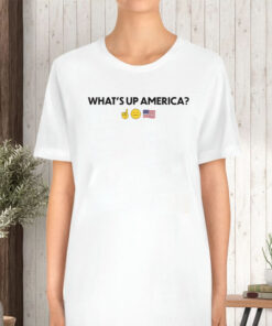 Barstool U WHATS UP AMERICA T SHIRT 2