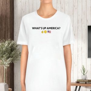 Barstool U WHATS UP AMERICA T SHIRT 2