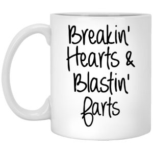 Beakin Hearts And Blastin Farts Mugs 1