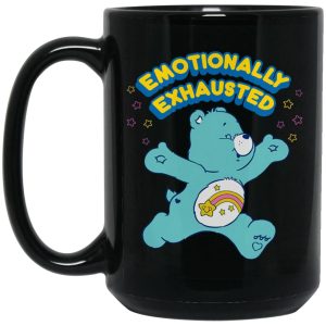 Bear Emotionally Exhausted Mugs